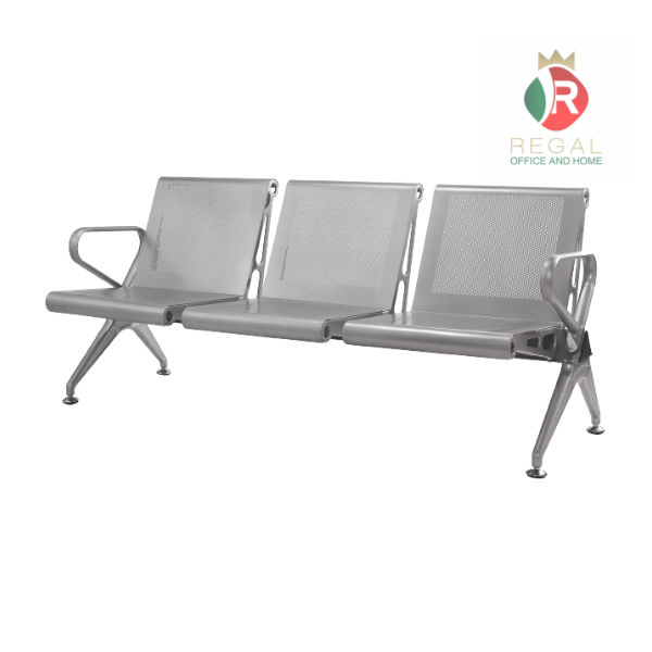 Deluxe Chrome Bench 3-Seater